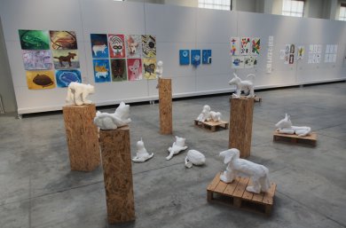 Vernisáž výstavy prací žáků Základních uměleckých škol v RA Gallery
