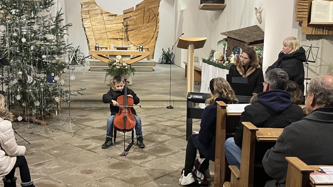 Tříkrálový koncert žáků hudebního oboru v kostele sv. Jiljí