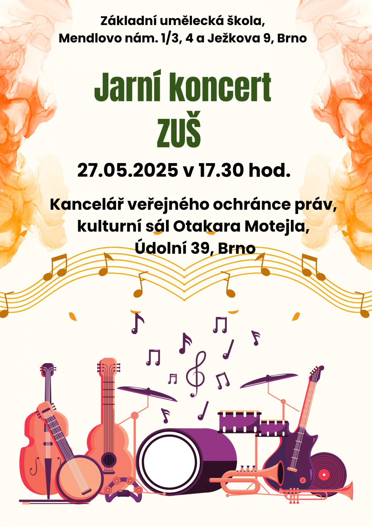 Jarní koncert ZUŠ Ježkova
